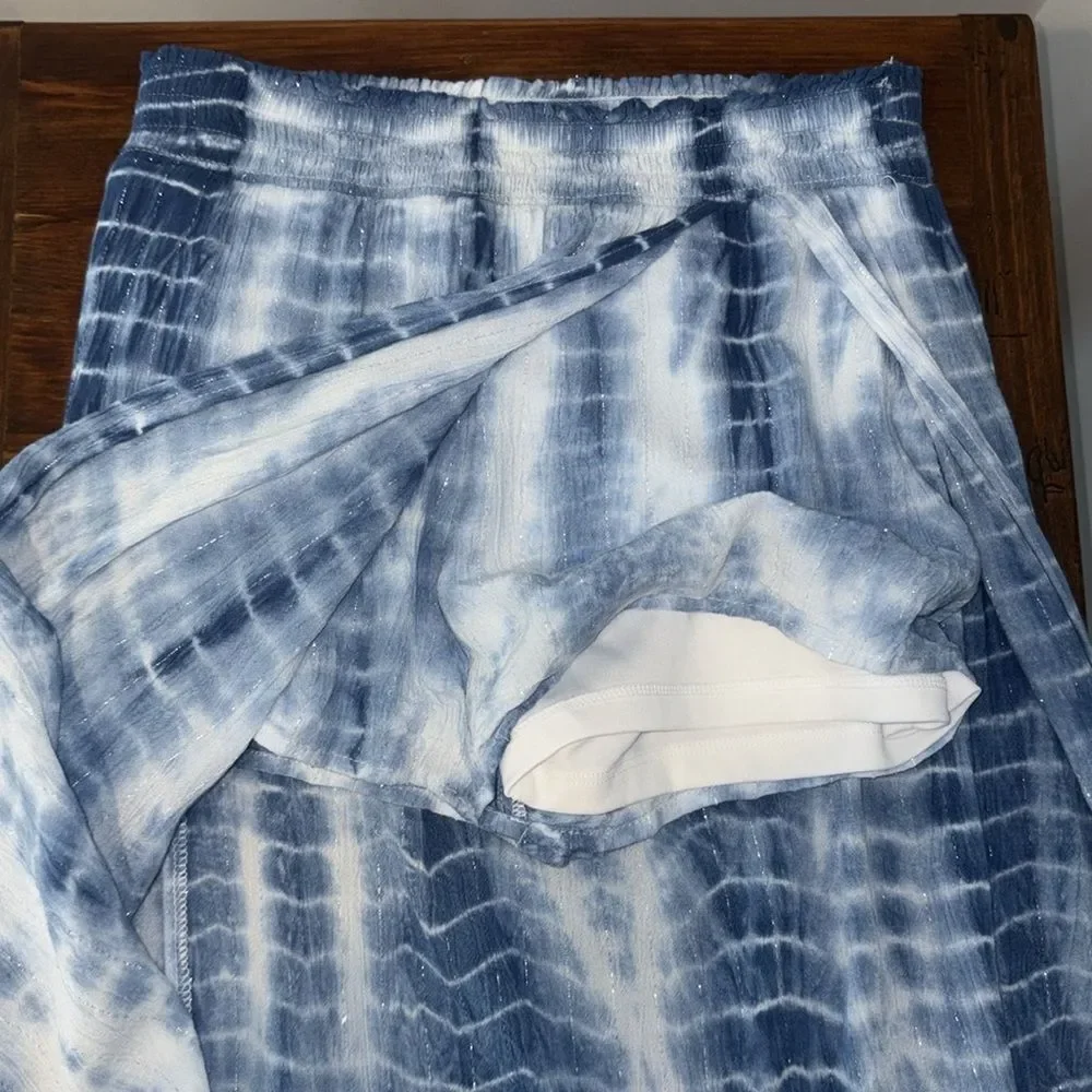 Justice Girls Tie Dye Maxi Skirt Size 8